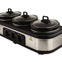 slow cooker triple/food warmer