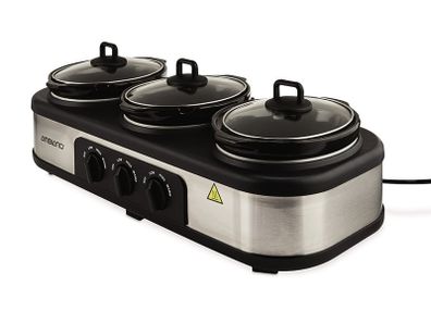 slow cooker triple/food warmer