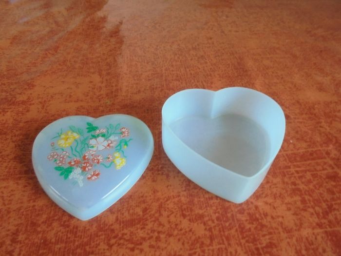 Blue Plastic Trinket Box for Sale