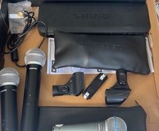 Shure wireless combo system