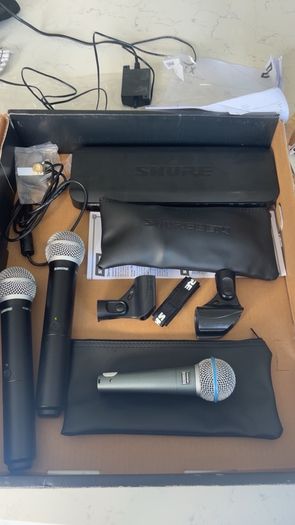 shure wireless microphone system