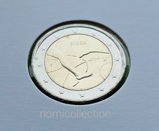 Finland 2025 year Uncirculated 2 Euro coin.