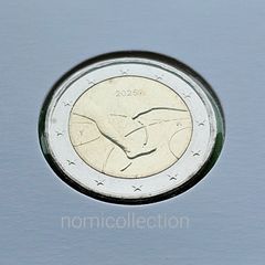 Finland 2025 year Uncirculated 2 Euro coin.