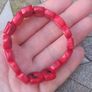 Red coral bracelet Image 3