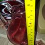 Beautiful Cranberry Glass Jug in Good Condition no chips or cracks Postage Available, Image 2