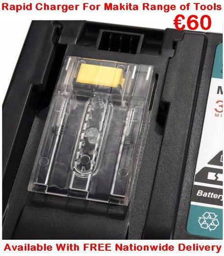 Li-Ion Battery Charger for Makita Range Of Tools 7.2V - 18V