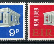 Ireland 1969 - Scott 270-271 EUROPA - Value 4.50 Euro - Mint Never Hinged