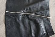 Leather skirt