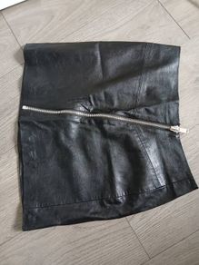 Leather skirt