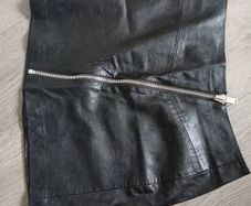 Leather skirt