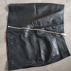 Leather skirt