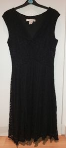 black dress