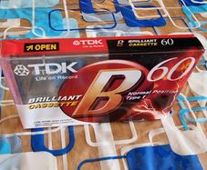 High Quality Standard Cassette Tape - 60 Minutes, new, unopened.