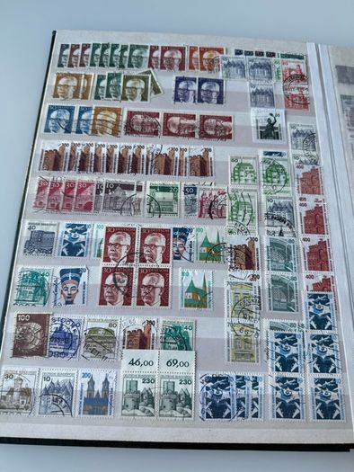 GERMANY collection in stamp album