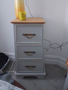 Pyramid Shape Real Teak Drawers Unit