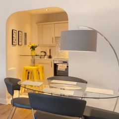 Round Glass Dining Table