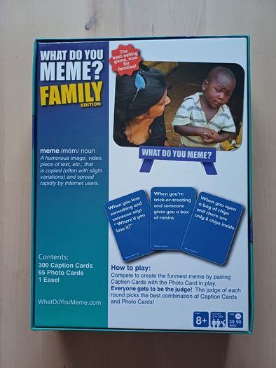 What Do You Meme Family Edition Party Card Game 2019