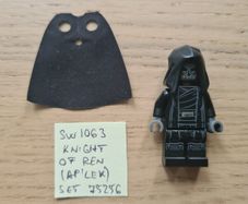 lego sw1063 knight of ren (ap'lek), set star wars 75256
