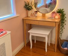 dressing table and stool