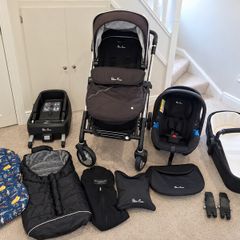 Silver Cross Pioneer Travel System -Full Bundle