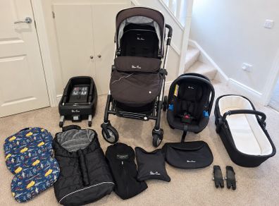 Silver Cross Travel System & Extras