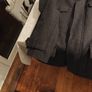 Mens wool mix jacket,FandF, very little wear in absolutely perfect condition, it's a size small, so probably a size 38, charcoal colour. Image 4