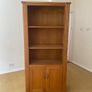 display cabinet / bookcase with a lower cupboard. Image 3