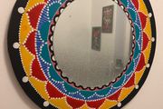 Mirror handpainted