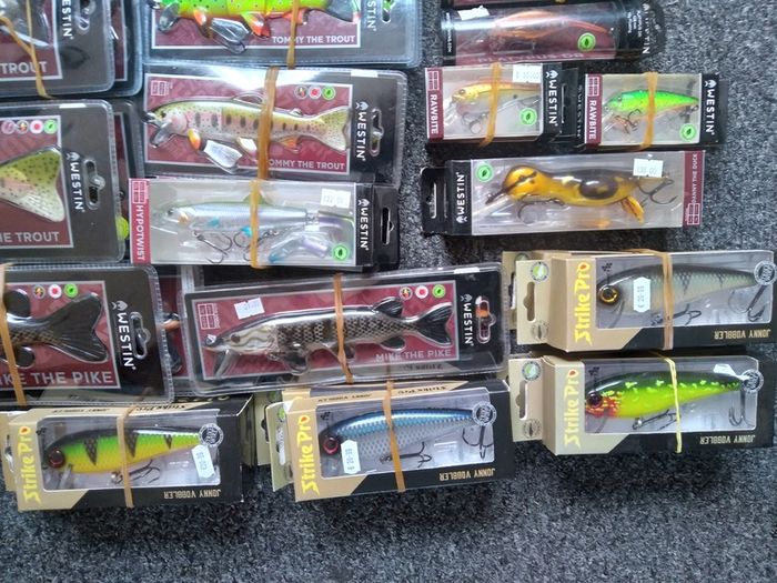 Fishing lures Westin and Strike pro