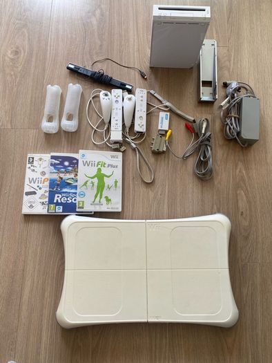 Nintendo Wii console set