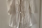Designer 'Carven' cotton blouse