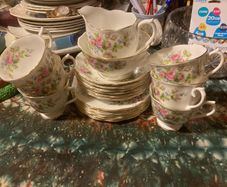 royal albert vintage part teaset free postage
