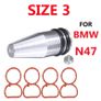Swirl Flaps Blanks Plate & Intake Inlet Manifold Gasket Seal For for BMW N47 N57 M57 E39 E60 E46 E53 E83 E65 E61 E65 535D 320D Image 5