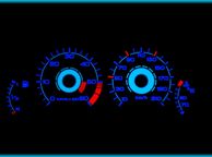 main image for ad Plasma Glow Gauges - HONDA Civic MK5, MK6, CRX Del Sol, Prelude MK5; NISSAN Primera GT P11, TOYOTA Celica T23, MR2 W20, VW Transporter T3