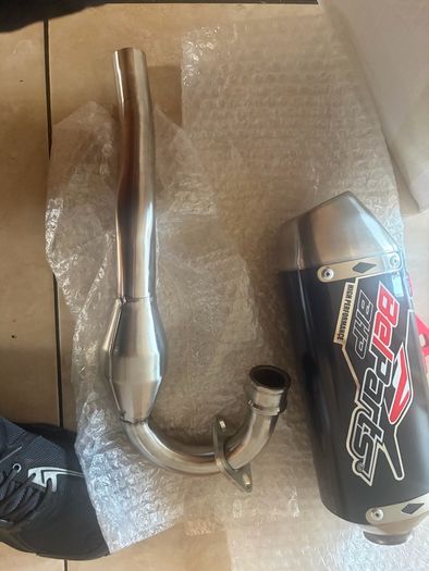 Kxf exhaust