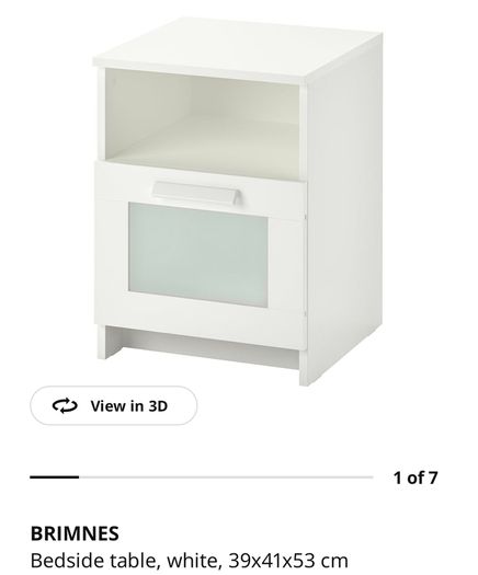 bedside locker