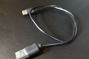 Short Micro B Cable. Free Postage!