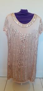 Pink Silk Dress
