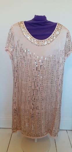 Pink Silk Dress