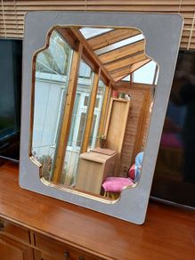 Gold and Velvet Mirror -  Brand New - Only 75