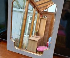 Gold and Velvet Mirror -  Brand New - Only 75