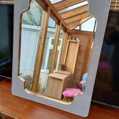 Gold and Velvet Mirror -  Brand New - Only 75