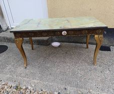 Vintage Marble Look Coffee Table