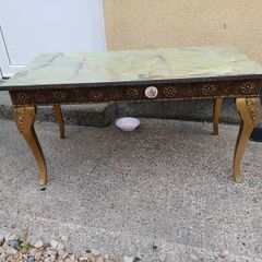 Vintage Marble Look Coffee Table