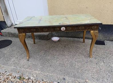 Vintage Marble Look Coffee Table