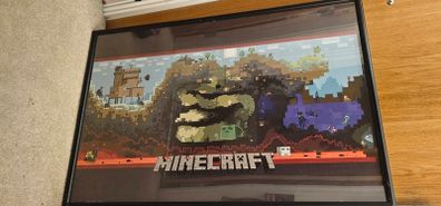 poster in frame Minecraft