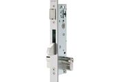 Tesa Assa Abloy 421038AI Single Point Sliding Lever Lock for Stainless Steel Metal Profiles Entry 25 mm