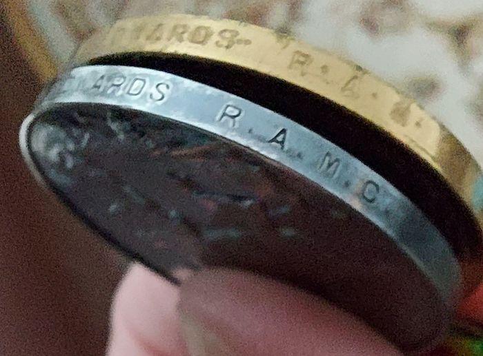 World War 1 Pair of War Medals to R.A.M.C.