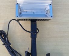Vintage 1000 W "Sun Gun" studio halogen light