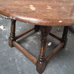 Solid Oak Coffee Table